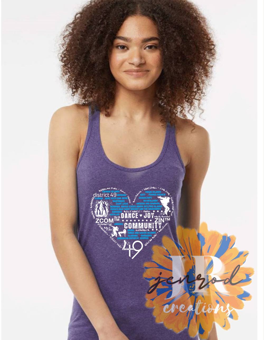 District 49 Racerback Tank